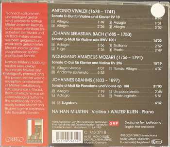 CD Antonio Vivaldi: Sonate RV 10 / Solosonate BWV 1001 / Sonate KV 296 / Sonate Op.108 415920