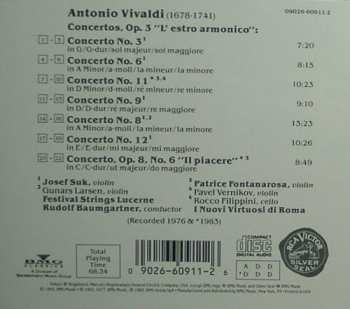 Album Vivaldi / Baumgartner / Suk: Violin Ctos From
