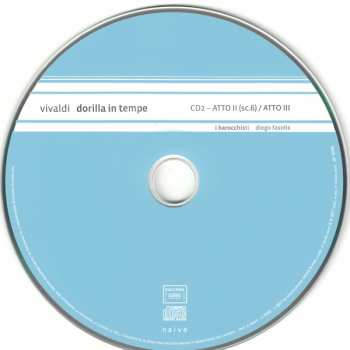 2CD Antonio Vivaldi: Dorilla In Tempe 493763