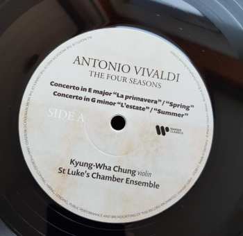LP Antonio Vivaldi: The Four Seasons = Le Quattro Stagioni 480489