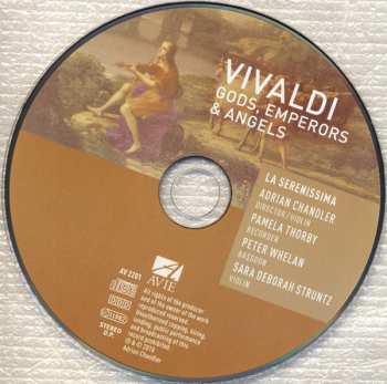 CD Antonio Vivaldi: Gods, Emperors & Angels • Concertos For Recorder, Violin, Bassoon & Strings 431127