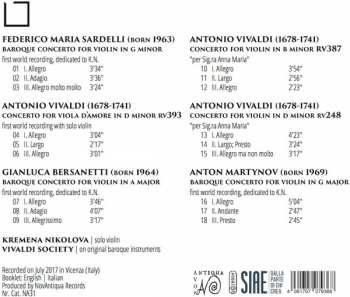 CD Antonio Vivaldi: Violino D'Amore 415017