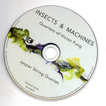 CD Jasper String Quartet: Insects & Machines, Quartets Of Vivian Fung
