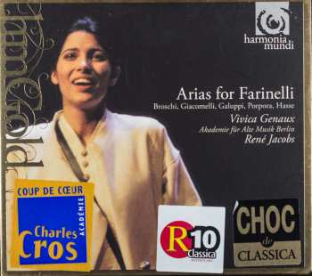 CD Vivica Genaux: Arias For Farinelli 91378