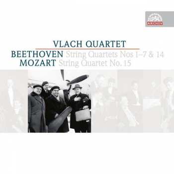Album Ludwig van Beethoven: Beethoven: String Quartets Nos. 1-7 & 14; Mozart: String Quartet No. 15