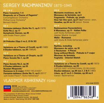 11CD/Box Set Vladimir Ashkenazy: Complete Works For Piano 45634