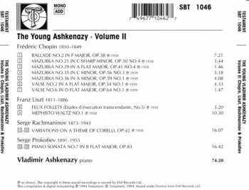 CD Vladimir Ashkenazy: The Young Ashkenazy Volume II 320758