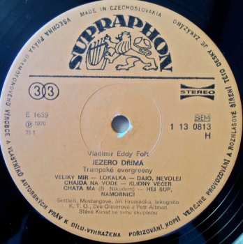 LP Vladimír Eddy Fořt: Jezero Dřímá (Trampské Písně V. E. Fořta)