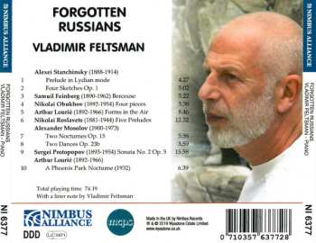 CD Vladimir Feltsman: Forgotten Russians 461439