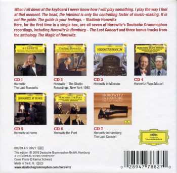 7CD/Box Set Vladimir Horowitz: Complete Recordings On Deutsche Grammophon 45481
