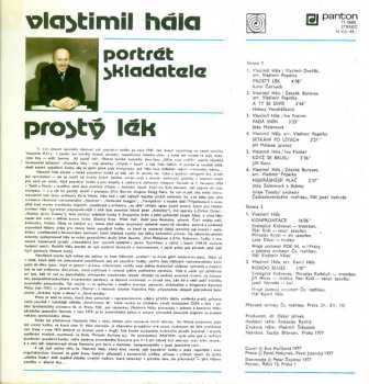 LP Vlastimil Hála: Prostý Lék (Portrét Skladatele) 357990