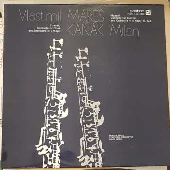 LP Vlastimil Mareš: Concerto For Clarinet And Orchestra In A Major, K. 622 / Concerto For Oboe And Orchestra In D Major 508258