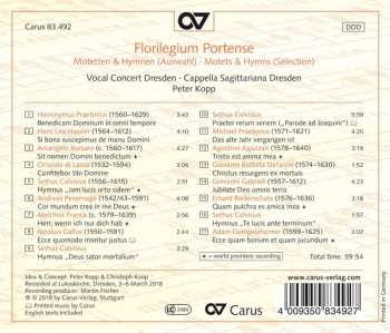 CD Vocal Concert Dresden: Florilegium Portense (Motetten & Hymnen - Motets & Hymns) 177471