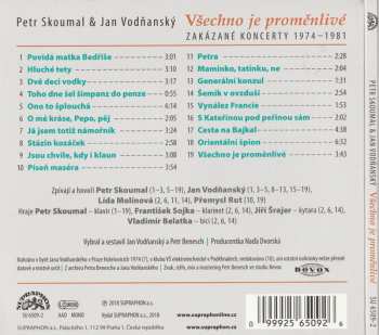 CD Vodňanský & Skoumal: Všechno Je Proměnlivé - Zakázané Koncerty 1974-1981 39262