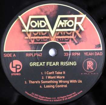 LP Void Vator: Great Fear Rising 65555