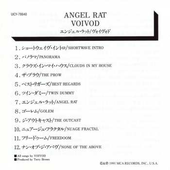 CD Voïvod: Angel Rat LTD 2242