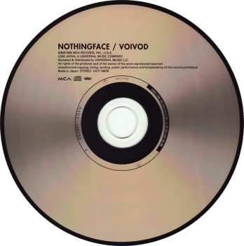 CD Voïvod: Nothingface LTD 25746