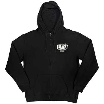 Merch Volbeat: Volbeat Unisex Zipped Hoodie: Louder And Faster (back Print) (x-large) XL