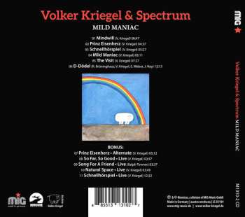 CD Volker Kriegel: Mild Maniac (Expanded Edition) DLX 96254
