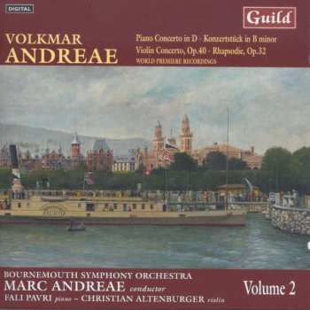 Album Volkmar Andreae: Klavierkonzert In D