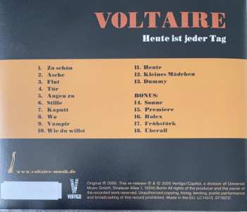 CD Voltaire: Heute Ist Jeder Tag 115745