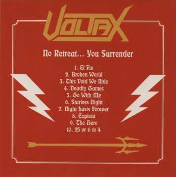 CD Voltax: No Retreat... You Surrender 264515