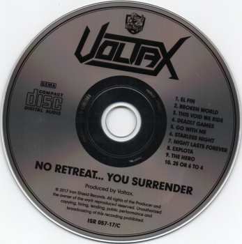 CD Voltax: No Retreat... You Surrender 264515