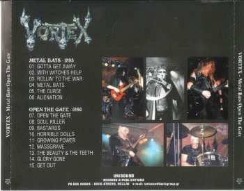 CD Vortex: Metal Bats / Open The Gate