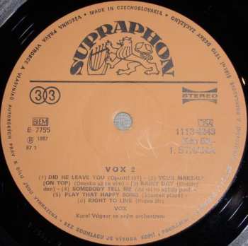 LP VOX: Singing That Happy Song 43926