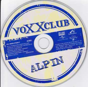 CD VoXXclub: Alpin 300024