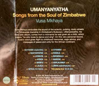 CD Vusa Mkhaya: Umanyanyatha * Songs From The Soul Of Zimbabwe 285164