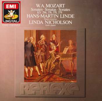 CD Wolfgang Amadeus Mozart: Sonatas for Piano and Violin (Flute)