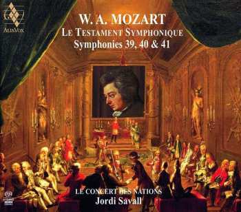 Album W.A. Mozart: Symphonien Nr.39-41