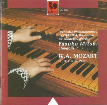 Album Wolfgang Amadeus Mozart: K. 107 Et K. 265