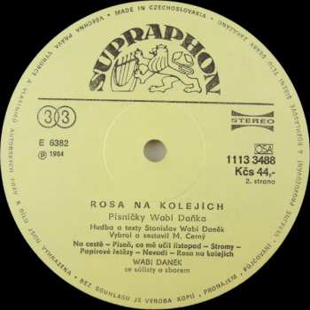 LP Wabi Daněk: Rosa Na Kolejích (Písničky Wabi Daňka) 148667