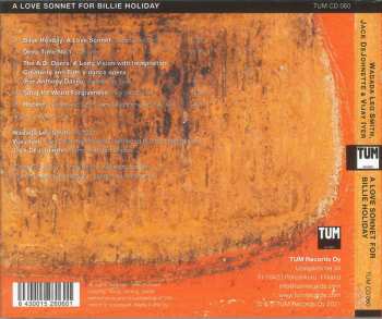 CD Wadada Leo Smith: A Love Sonnet For Billie Holiday  118627