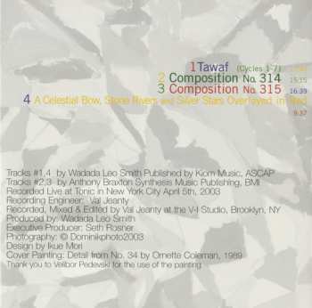 CD Wadada Leo Smith: Organic Resonance 424351