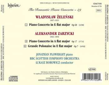 CD Władysław Żeleński: Concerto In E Flat Major, Op. 60 / Concerto In A Flat Major, Op. 17 • Grande Polonaise, Op. 7 329440