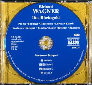 2CD Richard Wagner: Das Rheingold