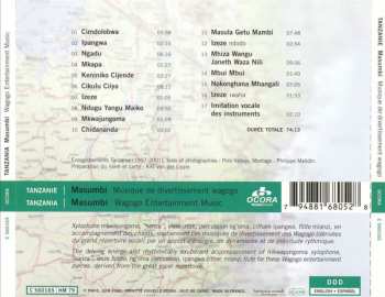 CD Gogo: Tanzanie: Masumbi - Musique De Divertissement Wagogo = Tanzania: Masumbi - Wagogo Entertainment Music 531607