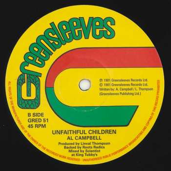 LP Wailing Souls: Who No Waan Come / Unfaithful Children 409381