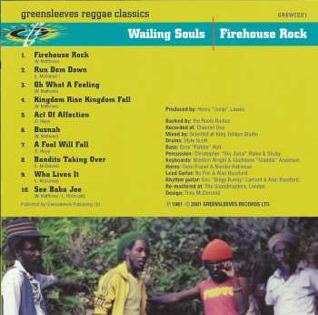 CD Wailing Souls: Firehouse Rock 271802