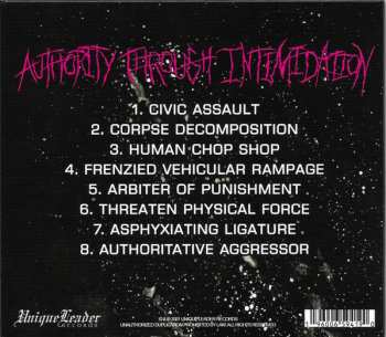 CD Waking The Cadaver: Authority Through Intimidation DIGI 297545