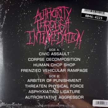 LP Waking The Cadaver: Authority Through Intimidation LTD | CLR 219750