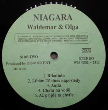LP Waldemar A Olga: Niagara 357997