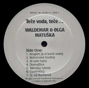 LP Waldemar A Olga: Teče Voda, Teče... 399937
