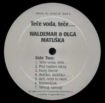 LP Waldemar A Olga: Teče Voda, Teče... 399937