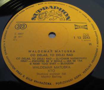 LP Waldemar Matuška: Co Děláš, To Dělej Rád 43005