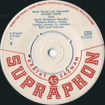 Album Karel Gott: Divoký Koně / Kdybych Nebyl