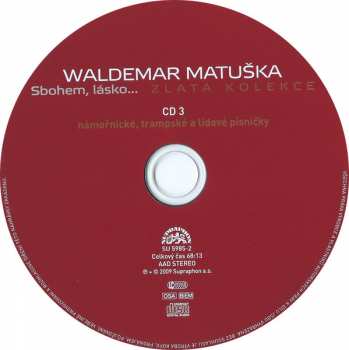 3CD Waldemar Matuška: Sbohem, Lásko... DIGI 31565